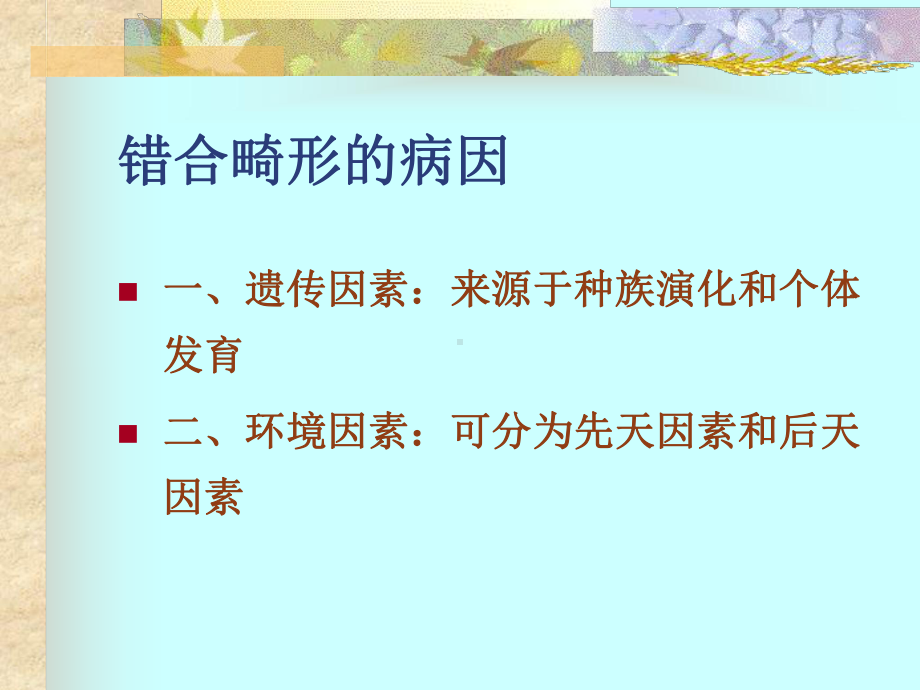 最新-第3章-错合畸形的病因课件.ppt_第2页