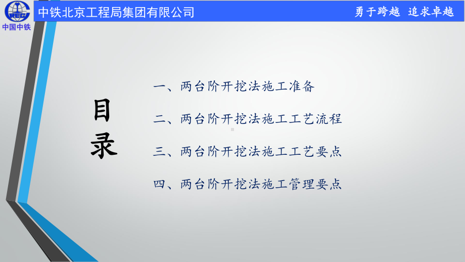 浅埋暗挖法地铁隧道施工工艺标准化手册—两台阶开挖法课件.pptx_第2页