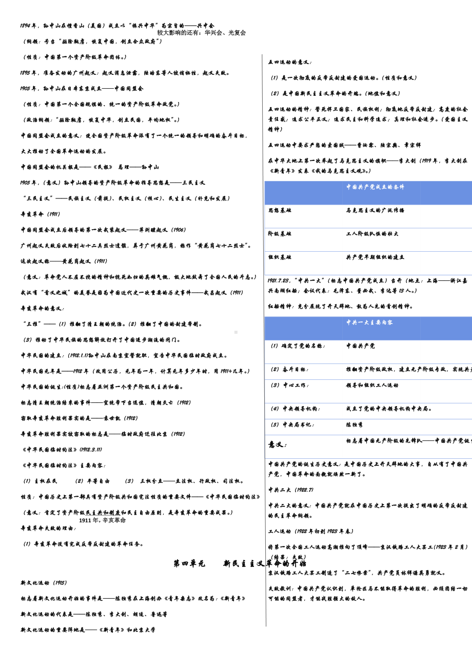 （部）统编版八年级上册《历史》期末复习速记 .docx_第3页