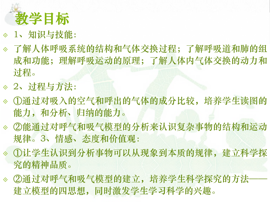 浙教版八级科学下生物的呼吸和呼吸作用第一课教学课件含视频等素材.ppt_第2页