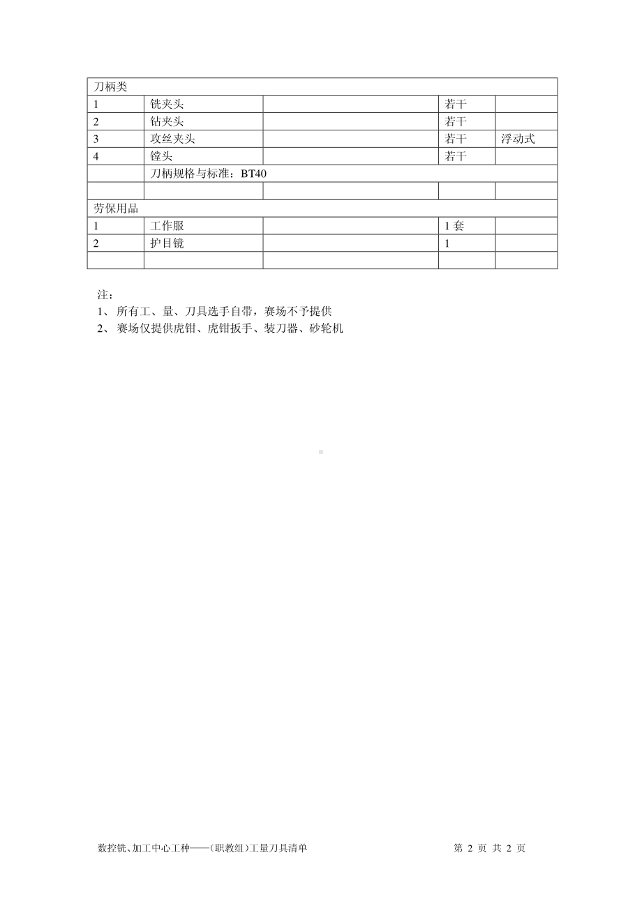 数控铣加工中心（职教组）实操试题.pdf_第2页