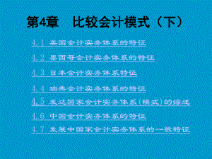 比较国际会计(下)课件.ppt