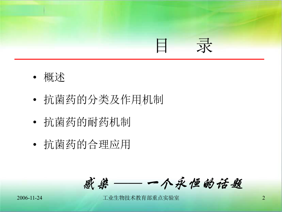 抗感染药物研究进展课件.ppt_第2页