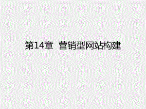 《电商网络营销理论与实战》课件第14章 营销型网站构建.pptx