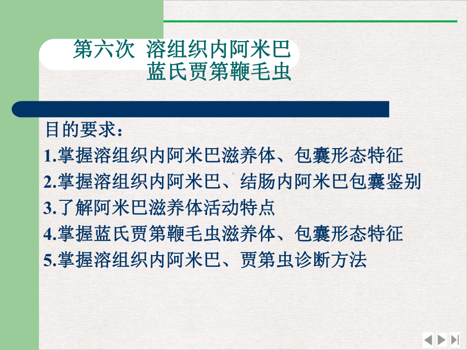 寄生虫六次溶组织内阿米巴蓝氏假鞭毛虫标准课件.pptx_第2页