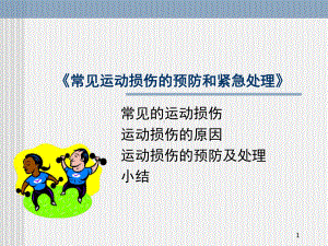 常见运动损伤的预防及处理参考课件.ppt