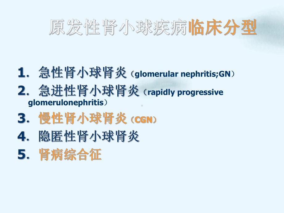 泌尿系统教学资料慢性肾小球肾炎及肾病综合征课件.pptx_第2页