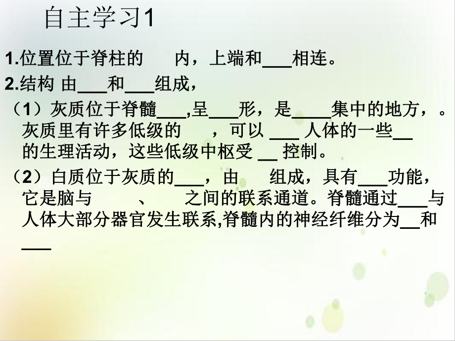 神经调节的结构基础脊髓和脑培训课件.ppt_第3页