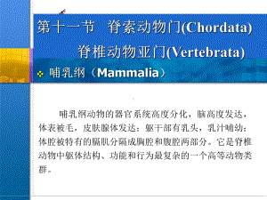 第七版医学生物学-chapter21-第八章-动物界的主要类群第13节课件.ppt