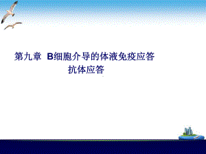 第八章-特异性B细胞免疫应答实用课件.ppt