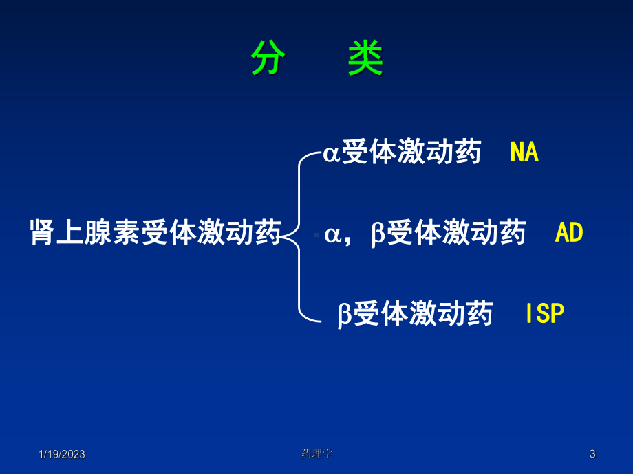 药理学课件5章-肾上腺素受体激动药.ppt_第3页