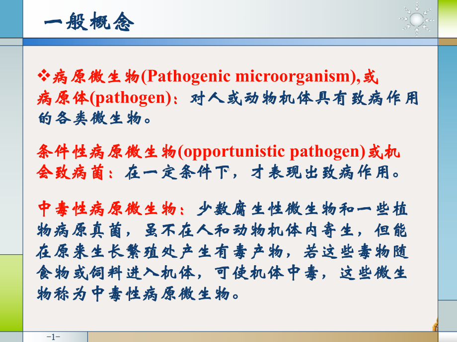 畜牧微生物学病原微生物与感染教学课件.pptx_第1页