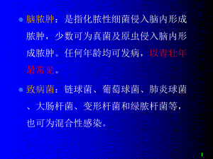 脑脓肿的影像学诊断课件.ppt