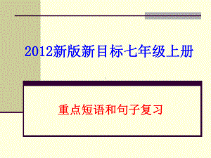 人教版七年级上册《英语》短语句子复习ppt课件.ppt