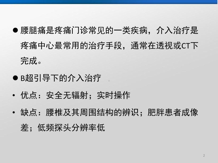 腰腿痛的超声引导介入治疗课件.ppt_第2页