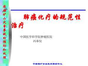 肺癌化疗的规范性治疗课件.ppt