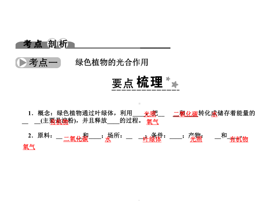 经典课件：大学物理化学授课第3讲光合作用和呼吸作用(本科专业).ppt_第2页