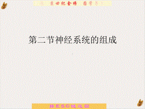 第二节神经系统的组成教学课件.ppt