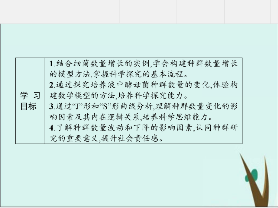 种群的数量变化-课件版人教版高中生物选择性必修二.pptx_第2页