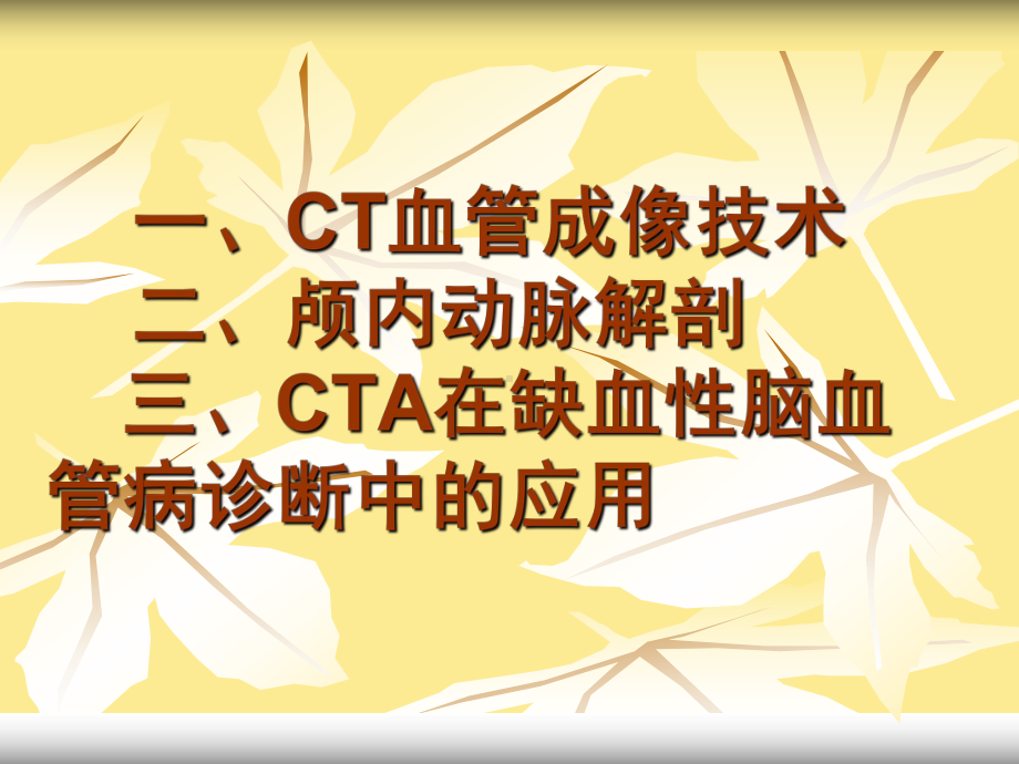 缺血性脑血管病的CTA课件.ppt_第2页