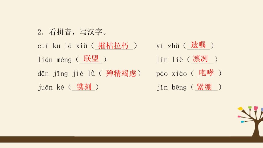 （部）统编版八年级上册《语文》期中复习专题：字形字音ppt课件.pptx_第3页