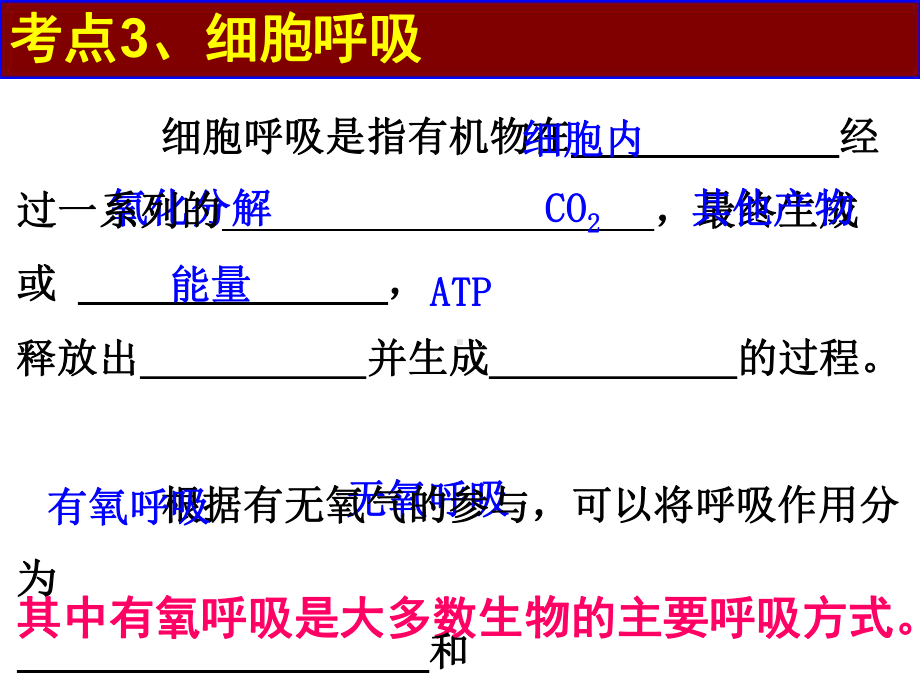 经典学考复习呼吸作用与光合作用解析课件.ppt_第1页