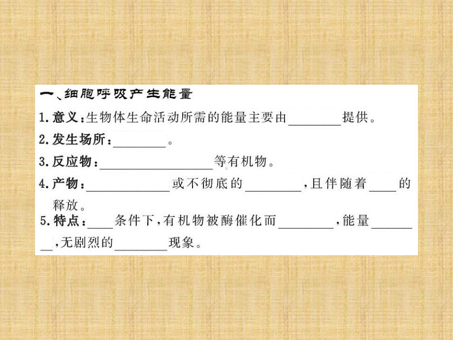 细胞呼吸产生能量和细胞呼吸的过程课件.ppt_第3页