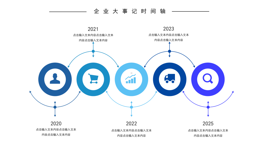 简约企业大事记发展时间轴动态模板课件.pptx_第2页