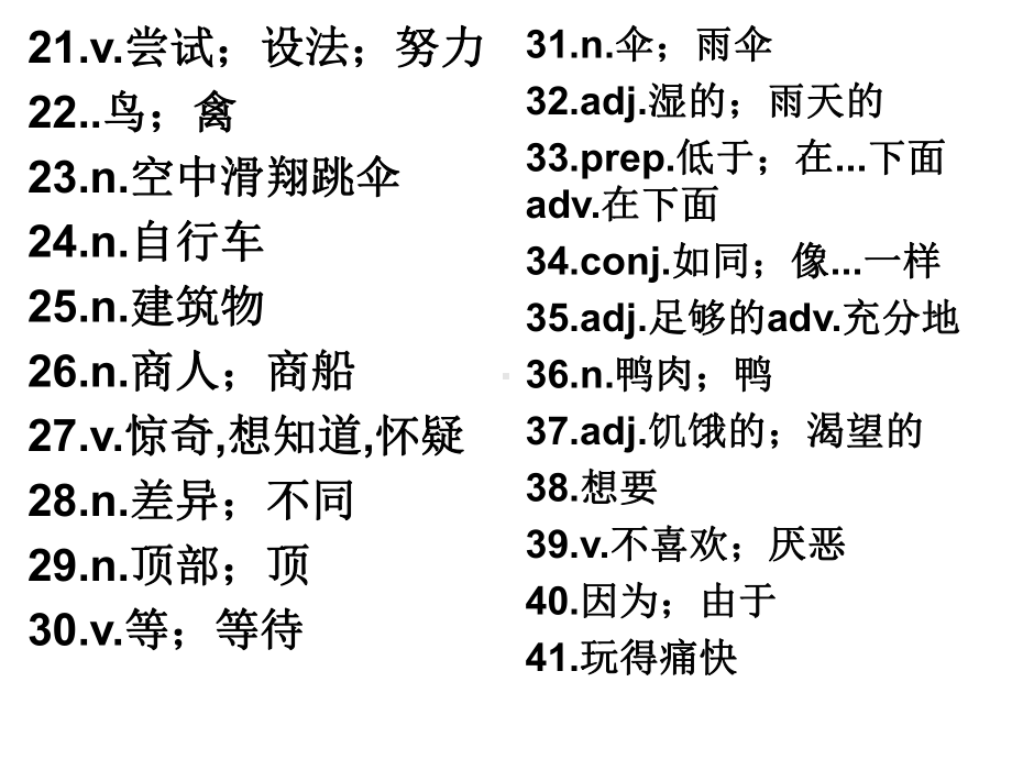 2022新人教版八年级上册《英语》复习1ppt课件.ppt_第2页