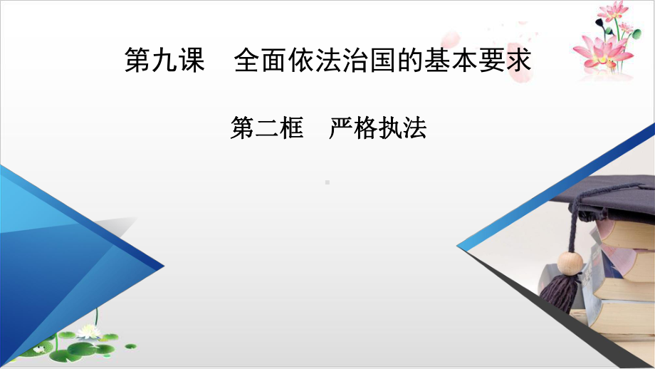 统编版教材高中政治《严格执法》示范课件1.pptx_第2页