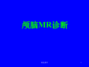 颅脑MR诊断课件(同名1324).ppt