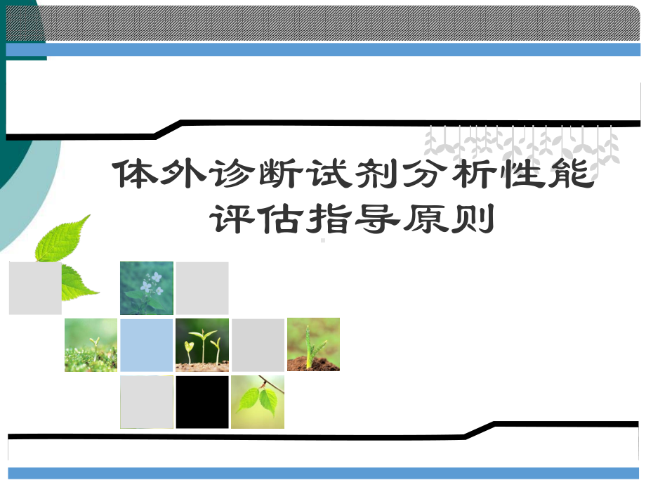 体外诊断试剂分析性能评估课件整理.ppt_第1页