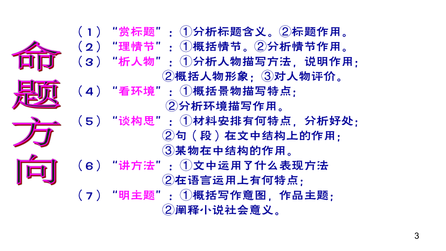 高考语文小说阅读指导-课件.ppt_第3页