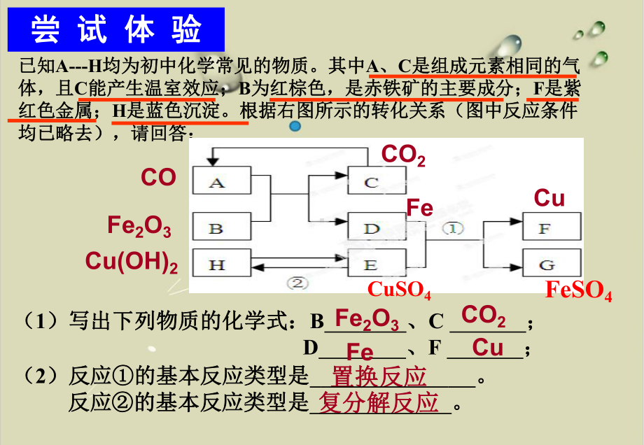 中考化学专题复习：推断题课件.ppt_第3页