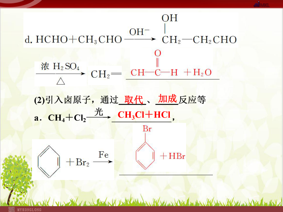 化学高考一轮复习课件-有机合成与推断.ppt_第2页