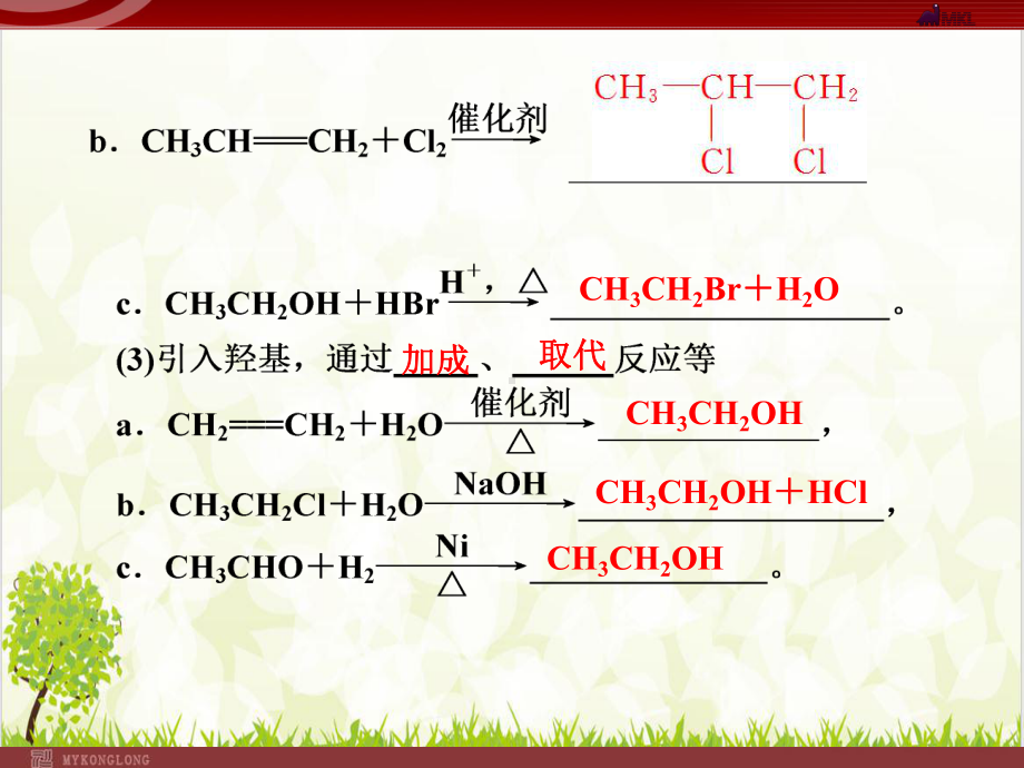 化学高考一轮复习课件-有机合成与推断.ppt_第3页