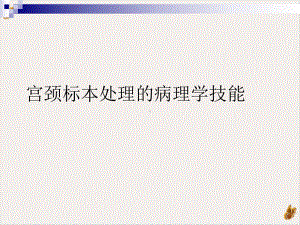 宫颈标本处理的病理学技能课件整理.ppt