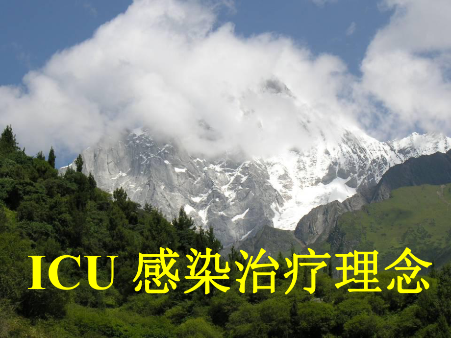 ICU-感染治疗理念(201x学习班)课件.ppt_第1页