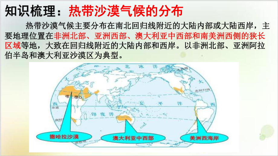 高考地理考前微专题探究39热带沙漠气候课件.pptx_第3页