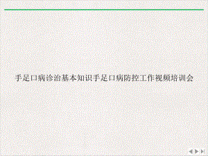 手足口病诊治基本知识手足口病防控工作视频会新版课件.ppt