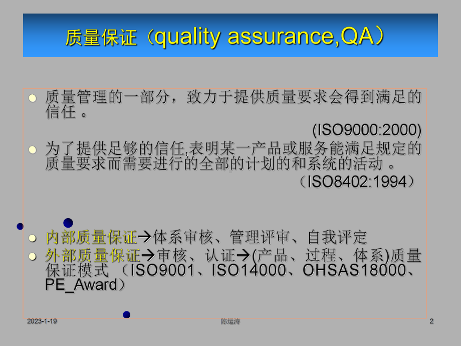 质量管理之质量保证与标准化课件.ppt_第2页