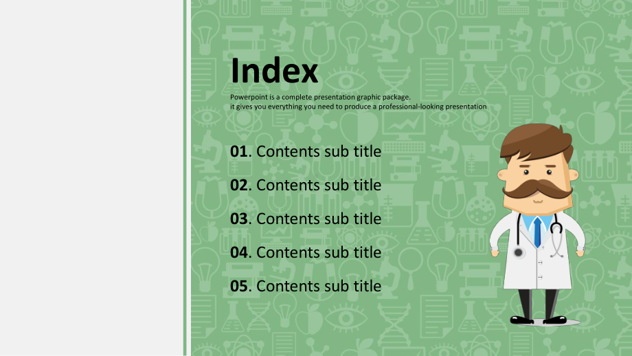 卡通医生医学医疗主题模板课件.pptx_第2页