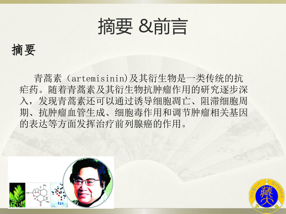 双青蒿素治疗前列腺癌的研究机制课件.ppt_第3页