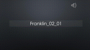 卡通动画小乌龟Franklin-02-01（声音字幕同步）课件.pptx