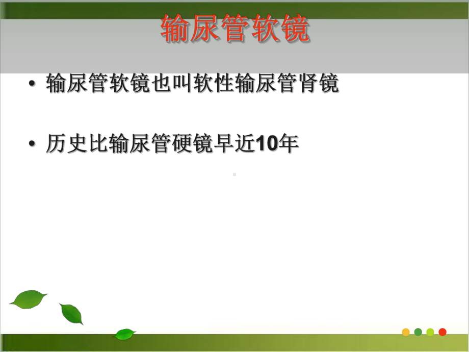 输尿管软镜手术的并发症和操作课件.pptx_第1页