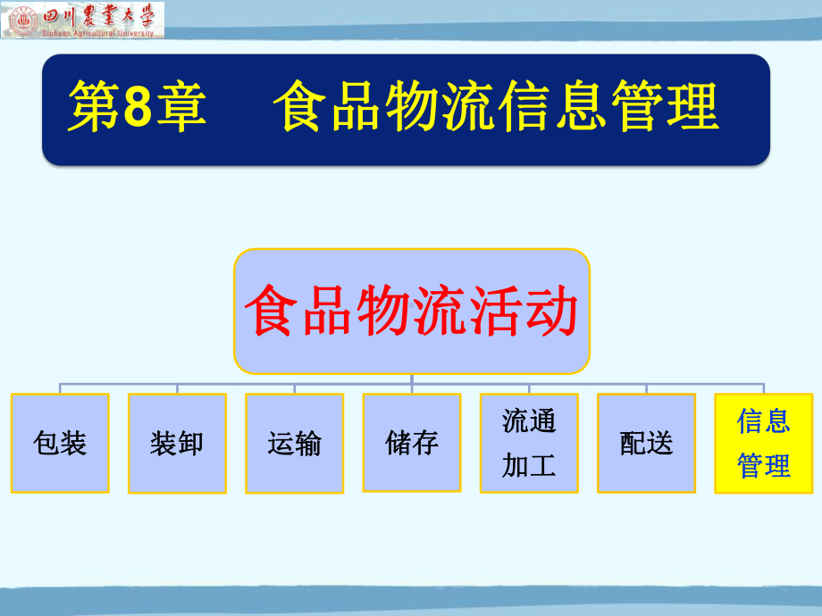 食品物流信息管理课件.ppt_第1页