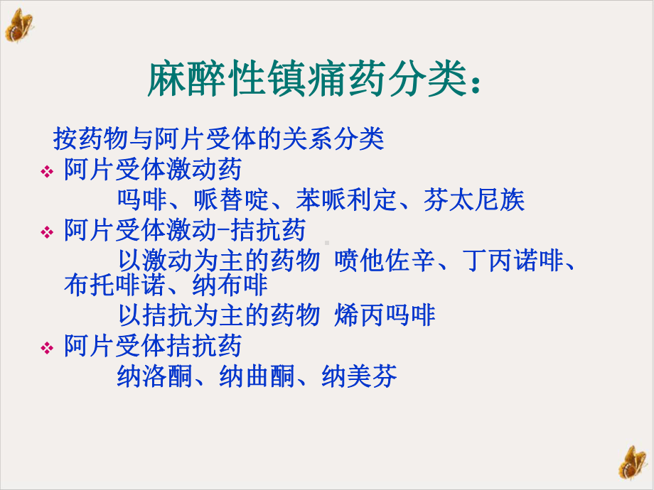 麻醉性镇痛药的临床应用及不良反应的处理课件.pptx_第3页