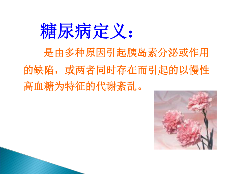 最新糖尿病健康教育及饮食指导说课讲解课件.ppt_第2页