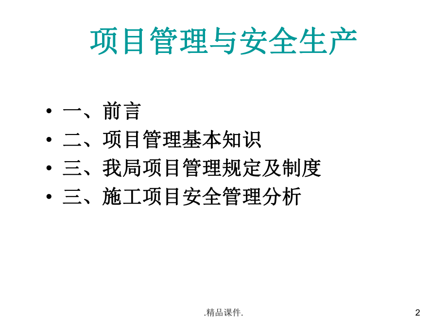 项目管理与安全生产概述课件.ppt_第2页