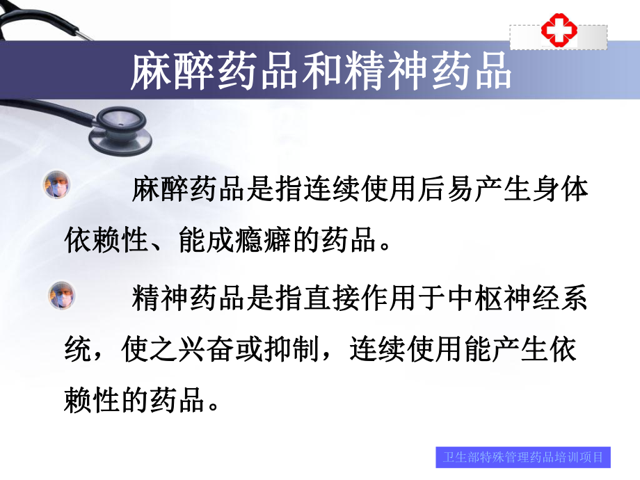 麻醉药品精神药品的使用和管理课件.ppt_第3页